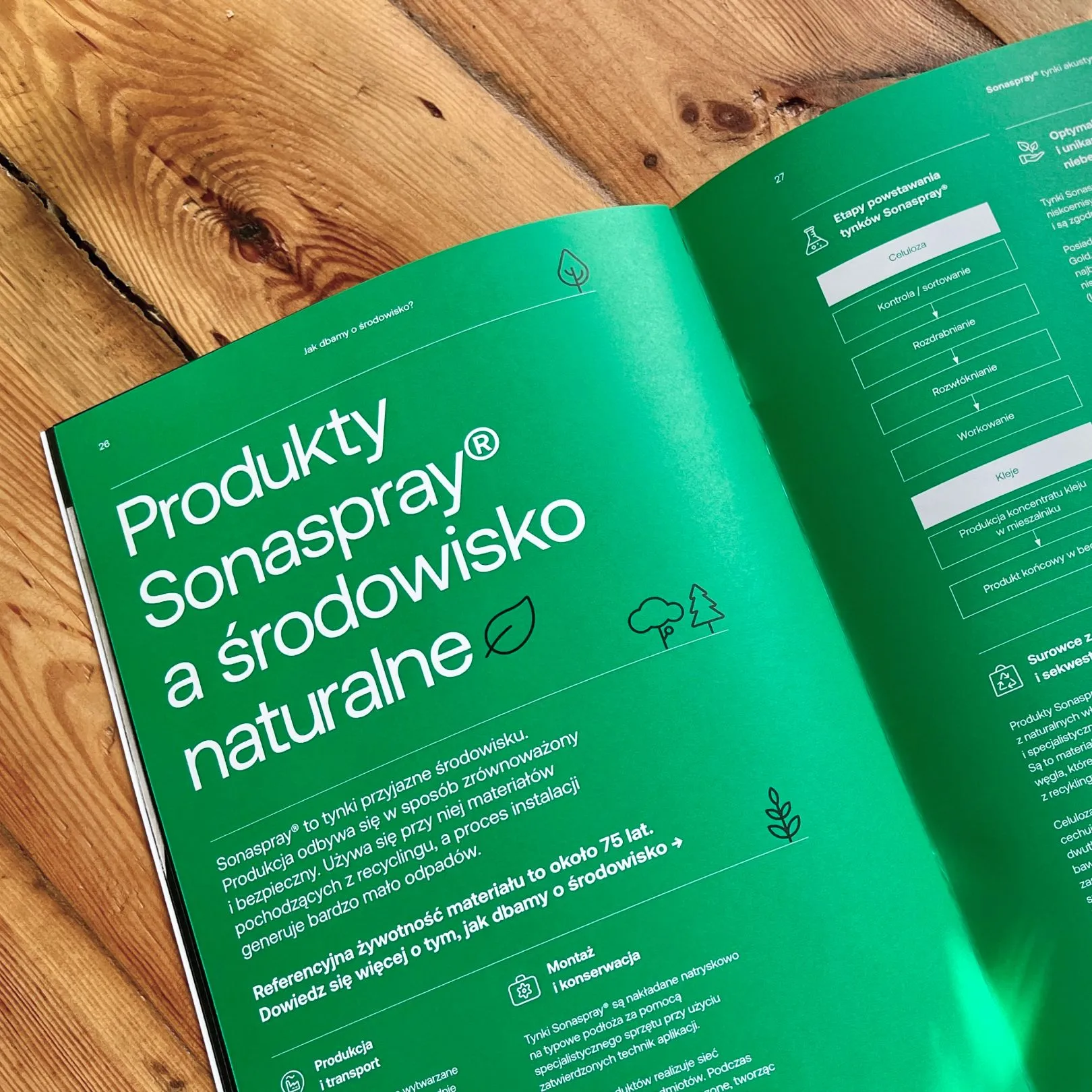 We care about the environmental certification of our products