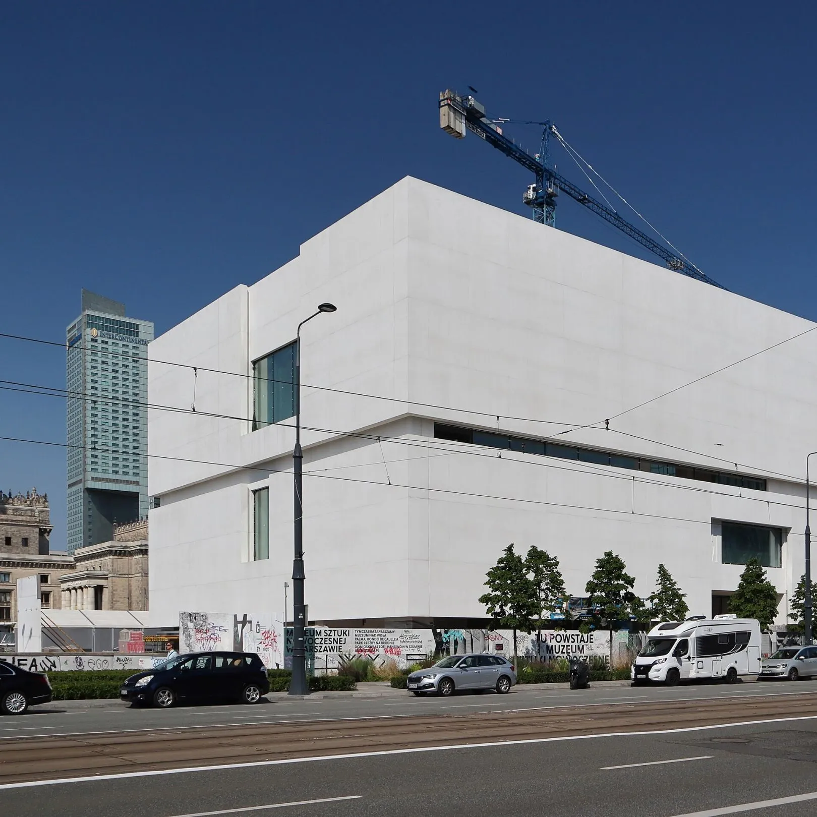 We provided vibration isolation for the Museum of Modern Arts in Warsaw