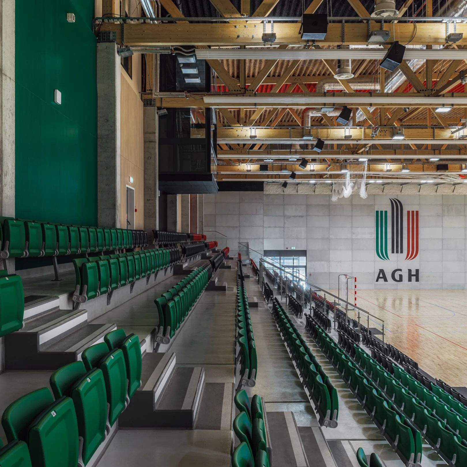 Acoustic adaptation of the sports hall at the AGH University of Science and Technology in Krakow