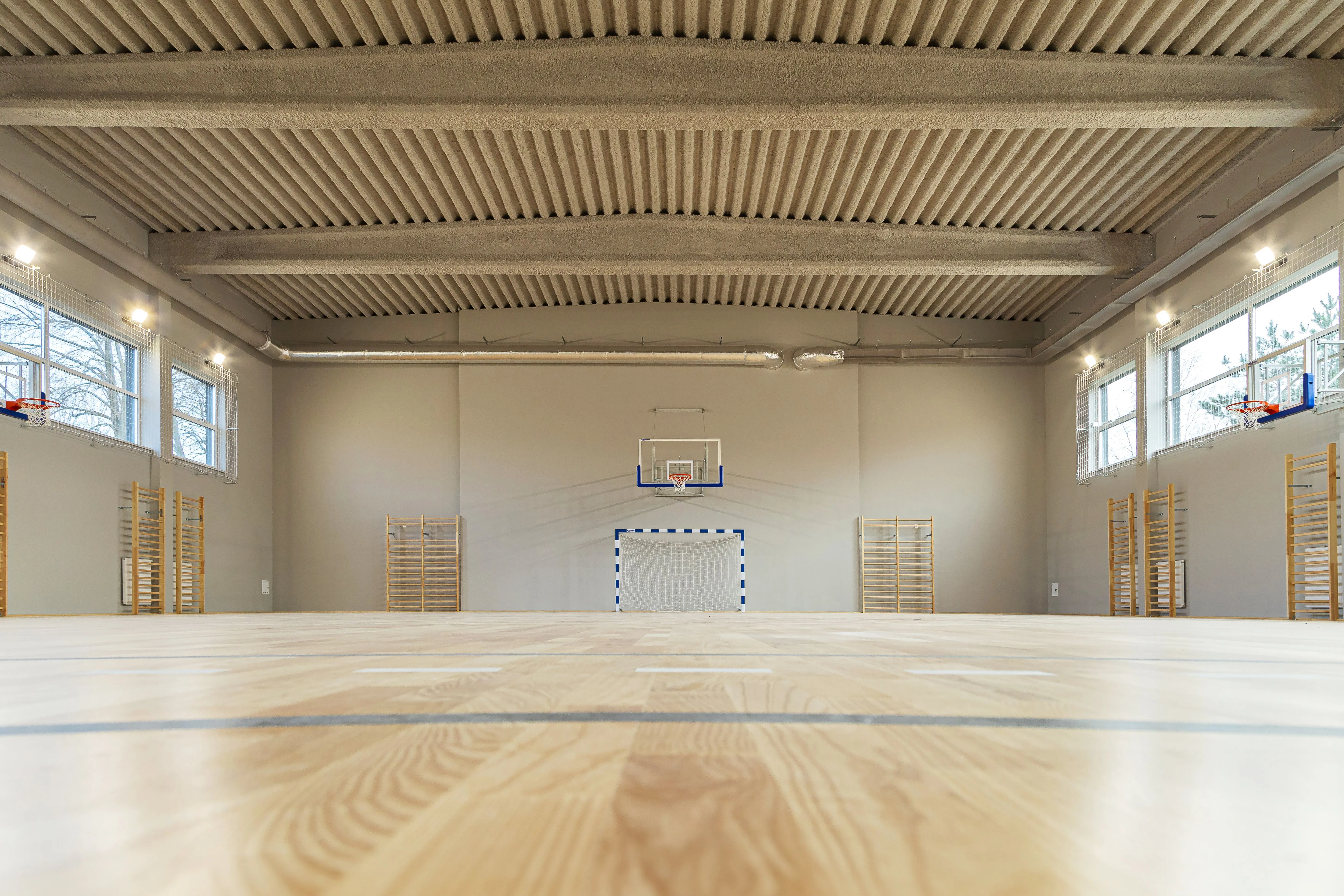 Sports hall in Poczesna municipality