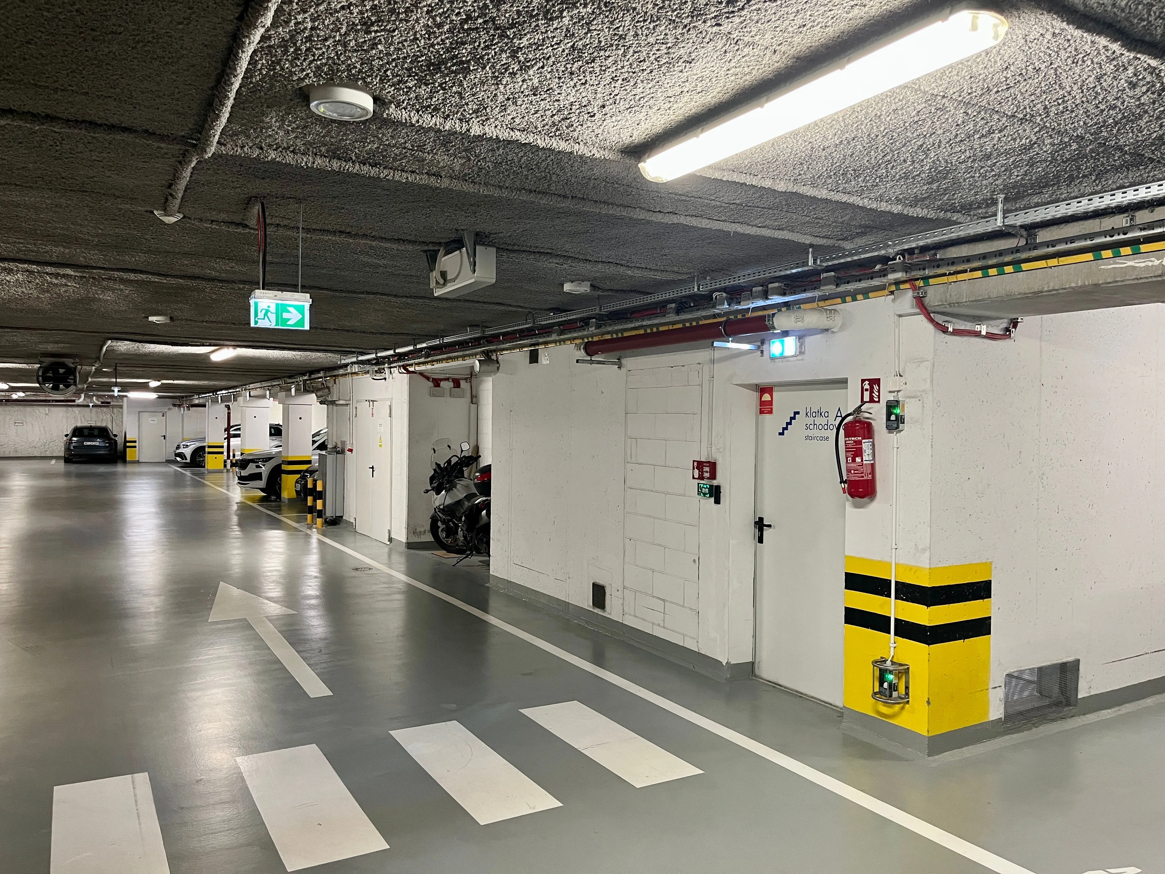 Underground garages on Prosta Street