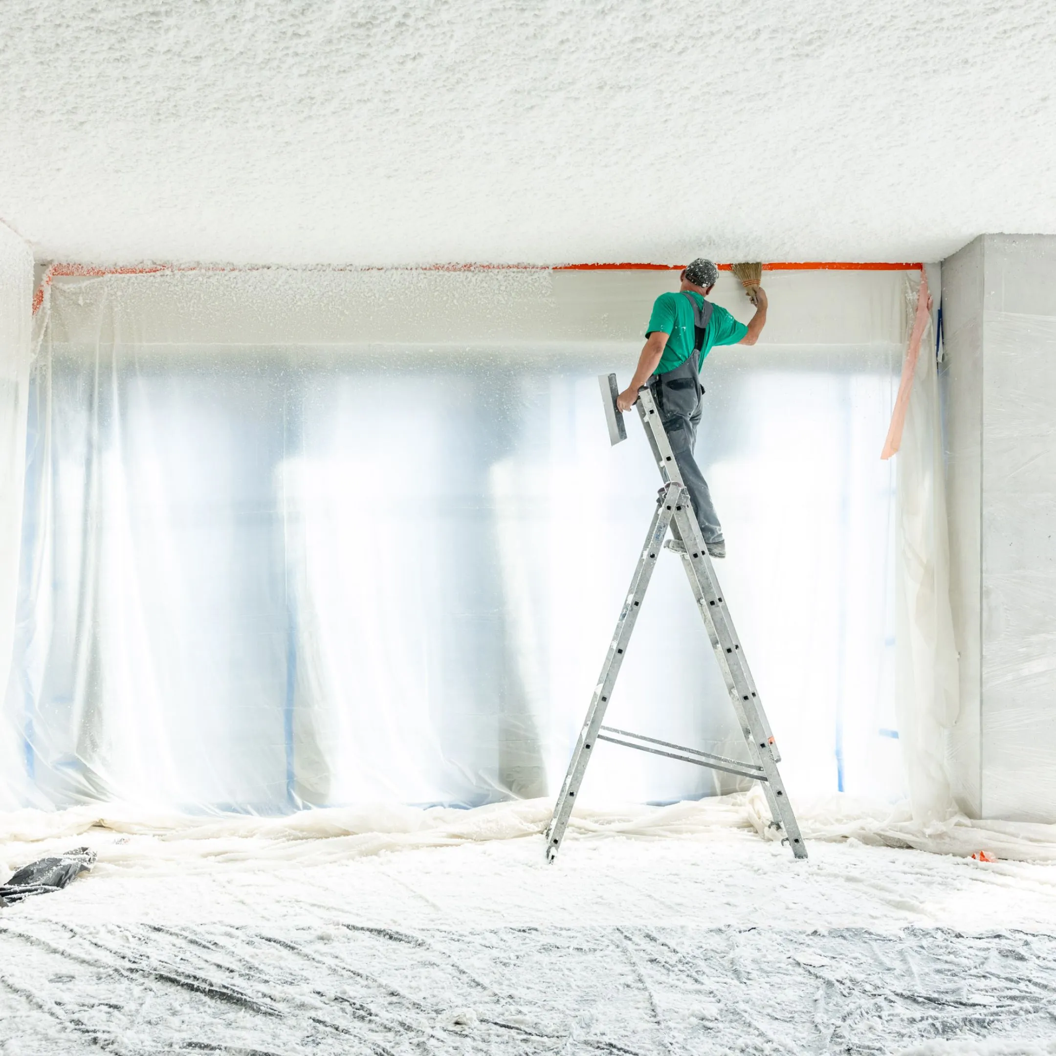 Finishing work with Sonaspray® spraying