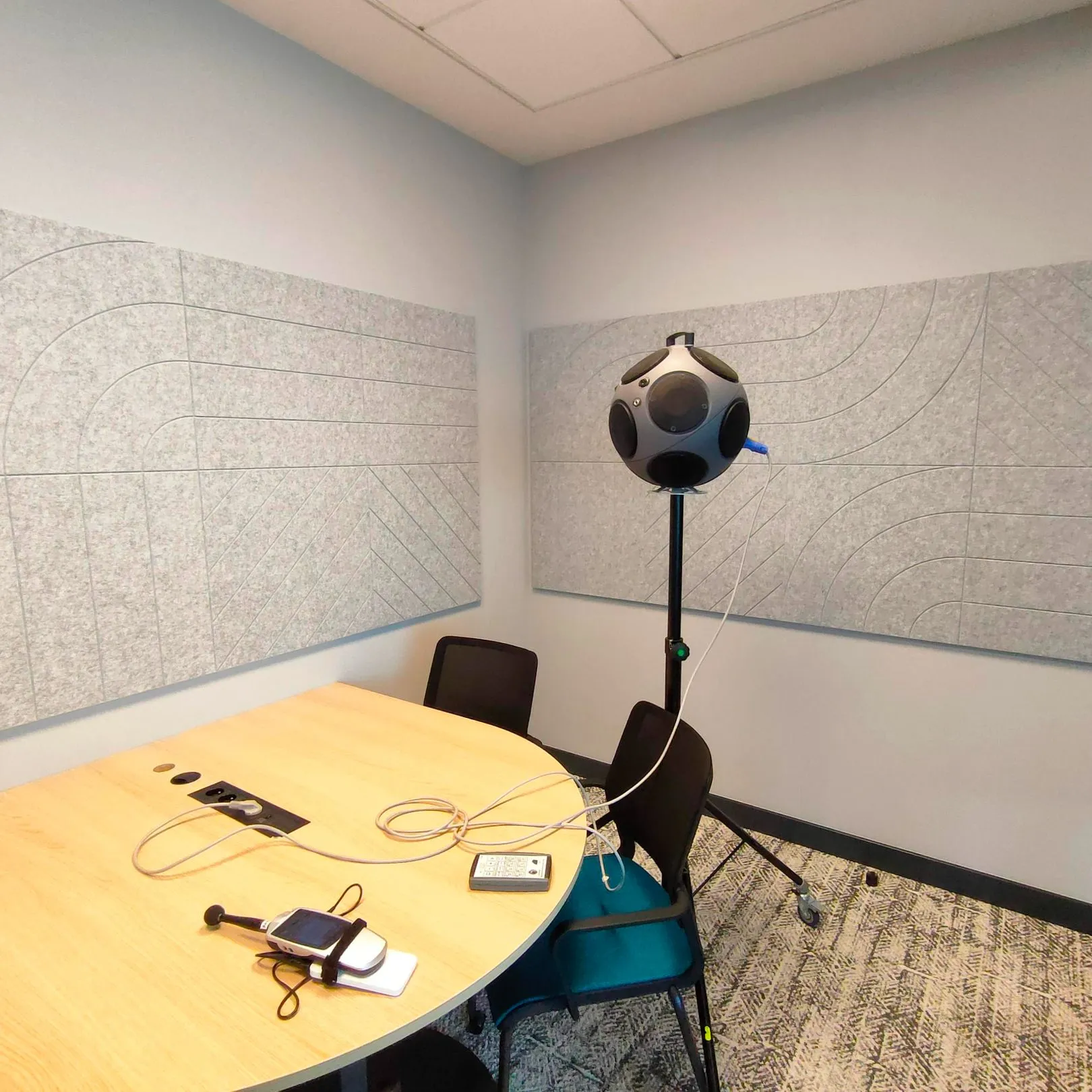 Acoustic measurements in the office