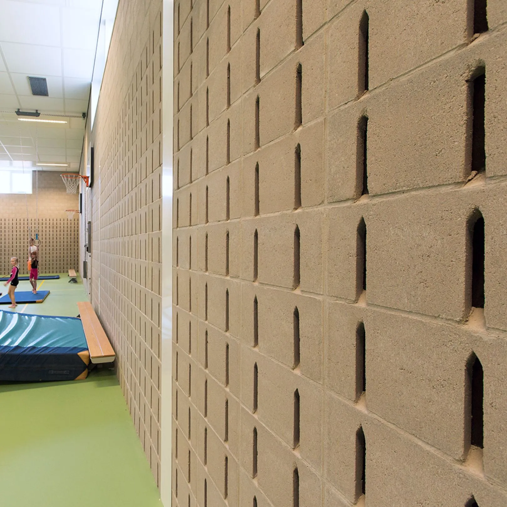 Soundblox® block wall