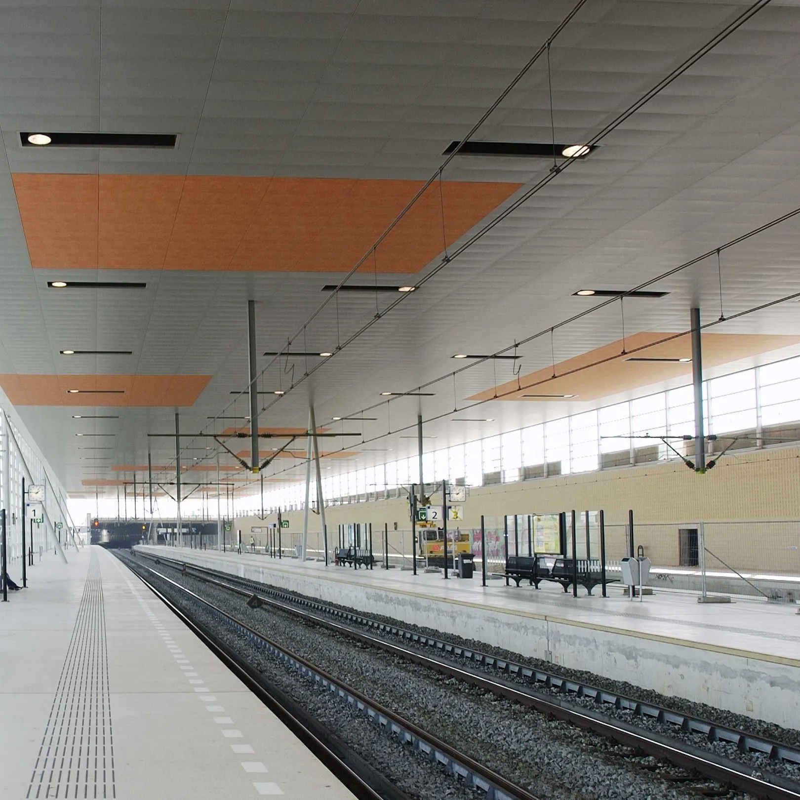 Soundblox® blocks work great at train stations