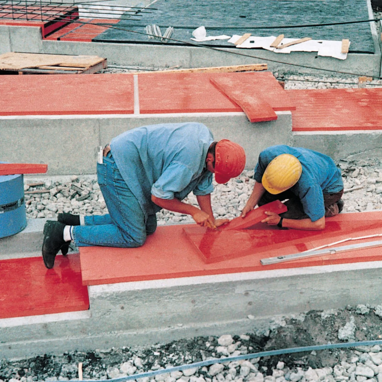 Insulation of the foundation slab
