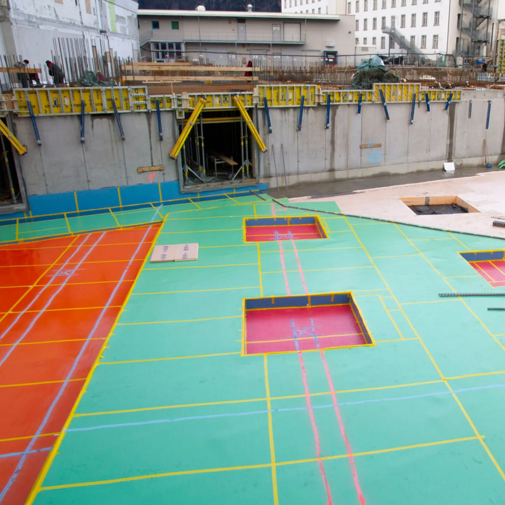 Full-surface building insulation