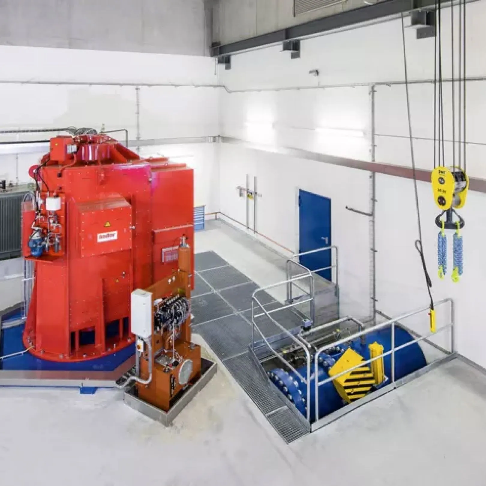 Proper isolation of machines is crucial for the functioning of the building